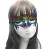 Halloween Cosplay Lace Masquerade Masks Party Eye Patch Lady Half Face Gold Blue Festive Venetian Costumes Carnival Easter Dance Nightclub Wedding Birtyday Ball