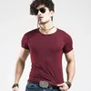 Costumes pour hommes A2438 MRMT marque hommes T-shirt T-shirts col en V homme T-shirt pour homme Fitness T-shirts dessus de chemise T-shirts vêtements