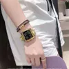 Ny trend tiktok samma tidstycke enkelt temperament kvinnor vattentätt mode multifunktion kvinnors klocka