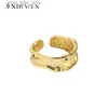 Anel solitário andywen 925 prata esterlina ouro grosso verde redimensionável feminino anéis redimensionáveis joias 2021 joias de casamento presente festa yq231207