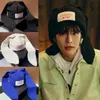 BeanieSkull Caps Bonito Orelhas Longas Chapéu De Malha Homens Mulheres Coelho Orelha Quente Crochet Beanies Kpop Stray Crianças Hip Hop Chapéu Mulher Inverno Skullies Cap 231206