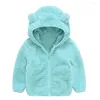 Daunenmantel, warm, innen, sowohl für Männer als auch für Frauen, Fleece, niedlicher Anti-Prise-Reißverschluss, Kinderpullover, Oberbekleidung