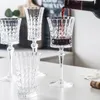 Canecas Jinyoujiaretro esculpido cristal copos de vinho luxo cálice diamante champanhe copos bar festa el casa beber ware 231207