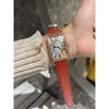 Designer nouveau luxe FRANCK MULLER Montre-bracelet en diamant Classique longue île pour hommes femmes mouvement à quartz MCUAreloj cadeaux exquis étanche avec boîte