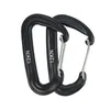 carabiners 1pcs دائمة 12kn د carabiner مفتاح الألومنيوم بوابة سلك الربيع مقطع قفل حقيبة الظهر الظهر التخييم معدات التسلق المشي لمسافات طويلة 231206