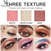 Eye Shadow Miss Rose Face Powder Makeup Set Matt Shimmer Eyeshadow Palette Lipstick Eyebrow Pen Make Up Kit Highlighter Bronzer 231207