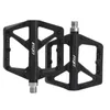 Bike Pedals RGO Bicycle Pedals Mtb Nylon Platform Footrest Flat Mountain Bike Paddle Grip Pedalen Bearings Footboards Cycling Foot Hold 231207