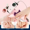 Nail Art Equipment 30000RPM Rechargeable Nail Drill Manicure Machine Professional Nail Gel Polishing Remover Cordless Drill Set Nail Art Low Voice 231207