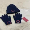 Fashion Beanie Skull Caps Hat Glove Sets Hat Scarf inter fashion and warmth, designer Men Women fashion High Quality Wool Winter 2 Piece Hat Glove