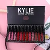 Dudak Kalemleri 12 PCS Kylie Mat Dudak Parlatıcı Seti Makyaj Set Hediye Uzun Ömer Kalıcı Nemlendirici Ruj Tüpleri Kadın Dudak Tint Koametik Makyaj 231202