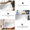 Bath Accessory Set Splashing-proof Guard Sink Kitchen Anti-splashing Retaining Plates Water Baffle Board Trough