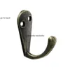 -Single Prong Coat Coat Coat Robe Hat Hook Hook Hook Bronze Bronze 3 .4cm × 1 .4cm (1 3/8 "× 4 /8") ، 30pcs 13