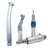 مجموعة LED Dental Handpiece Kit عالية ومنخفضة سرعة زر الضغط على نوع مفتاح السد الأسنان LED مع Scaler