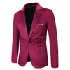 Men's Jackets Autumn And Winter Suit Casual Slim Fit English Velvet Small Fashion Coat