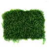 Decorative Flowers Artificial Lawn Plant Walls Greenery Wall-Hedge Grass Fence Simulated Home Wall Decor Garden Plastics