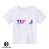 T-shirt Trapstar London Undersea Blu T-shirt genitore-figlio Manica corta Estate Uomo Bambini Abbinamento Ragazzi Ragazze Famiglia Tee Tops Taglie forti Dh2Ca