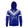 2023 2024 Kids Rugby Hoody 23 24 Bulldogs Hoodies pojkar flickor hem borta utomhus hoodies