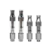 .5ml 1.0ml Amigo V9 Serbatoio di vetro Itsuwa Liberty V9 Atomizzatore Cartuccia del serbatoio dell'olio 510 Filo Ceramica Bobina di fumo Atomizzatore pk TH205 M6T Cartucce