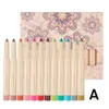 Ensemble de crayons d'ombre à paupières de couleur combinée ombre à paupières/liner, affûtage de stylo d'ombre à paupières longue durée avec taille-crayon, bâton d'ombre à paupières couché, stylo de ver à soie 231207