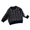 2023Childrens Pure Cotton Reced Dear Sweatshirt Autumn Boys and Girls فضفاضة أزياء رقيقة الأطفال.