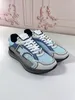 Tjock Soled Casual Shoes Women Platform Travel Leather Lace-Up Sneaker Cowhide Fashion Lady Letters Flat Designer Running Trainers Men Gym Sneakers 0616