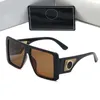 Square męskie okulary przeciwsłoneczne projektant okularów przeciwsłonecznych dla kobiet goggle szeroka noga