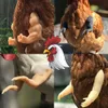 Nya små djurförsörjningar roliga slåss mot kycklingarmar leksaker konstgjorda bärmuskler arm för duva Hen husdjur tema parti props kyckling tillbehör leveranser