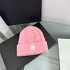 디자이너 비니 남자 Mont Clair 겨울 모자 니트 모자 두개골 보닛 야외 여성 Uniesex Winter Beanies