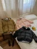 Down Coat Korean Ins Winter Kid Girls Jacket White Duck Thicked Warm Baby Girl Puffer mångsidig barn Ytterkläder