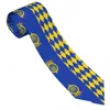 BOWIS Casual Agradhead chuda bandera de arecibo puerto rico krawat szczupły krawat dla mężczyzn akcesoria