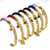 Charm Bracelets Classic 304 Stainless Steel Splicing Link Chain Braided Men Jewelry Multicolor Charms Birthday Gift 17cm(6 6/8") Long