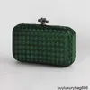 Mulheres Kont Bolsas Designer Bolsas BottegaaVeneta Moda Torcida Corda Cabeça Malha Pequena Bolsa Quadrada Textura De Seda Bolsa Portátil Clássico Versátil Banquete Cross Sho HBBV