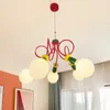 Hanglampen Designer Kleurrijke Verlichting Creatieve LED-hanglamp Lamp voor kinderkamer Slaapkamer Woonkamer Kunst Decoratieve armatuur