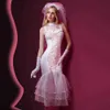 Porno Intimo da donna Costumi erotici Abbigliamento Abito da sposa sexy Uniforme Cosplay Hot per il sesso Paillettes trasparenti Indumenti da notte