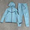 Sudaderas con capucha Ropa de pantalón deportivo Chándal con cremallera completa Ropa deportiva Chándal JoggerJogging Conjunto de chándal de dos piezas Trajes de sudor para hombre Tech Fleece Baloncesto Sudadera con capucha deportiva