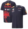 メンズTシャツアウトドアTシャツF1 2023夏の新しい短袖レーシングスーツチームユニフォームクイック乾燥通気性カジュアル2BIG