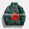 Desconto de Natal Mens Hoodies Moletons Moda Down Jacket Inverno Nova Maré Quente Marca Hong Kong Vento Masculino e Feminino Casais Doce Cor Algodão Casaco Dia Grosso S