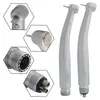 LED Dental Handpiece Kit Hög och låg hastighet tryckknapp Skiftnyckel Typ Dental Handpiece LED Set med luftskalare