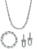 New luxury womens pendant long 90cm designer necklace bracelet necklaces change horseshoe hardware set for women Men couple LL