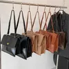 Kvällspåsar vintage kvinnlig för handväskor portfölj vinter trend stor designer axel damer burminsa 2023 kontor korsbodi arbete kvinnor