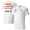 T-shirts pour hommes Vêtements de course F1 Course pour hommes hors route Séchage rapide 2023 Été Nouvelle équipe Jersey Manches courtes Col rond Q3PN