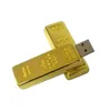 Outras unidades Armazenamento Original Metal Golden USB Flash 32GB 64GB 128GB 16GB Usb20 Pen Drive Memory Stick5196052 Drop Delivery Computadores Dh6Y8