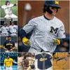 Michigan Baseball zszyta koszulka Michael Murphy Cole Caruso Greg Pace Jr. Noah Miller Kyle Dernedde Kurt Barr Joe Longo Dylan Stanton Bradley Link Sachem Ramos