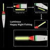 New Fishing Accessories BETTER LEADER 10PCS Fishing Float Mix Size 2g-6g Multi-Poision Fishing Floats Luminous Buoy Bobber Stick Fish Tackle