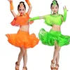 Сценическая одежда JustSaiyan, одежда для бальных танцев для девочек, одежда для латинских танцев, детские костюмы для сальсы, расшитое блестками платье для фигурного катания, рейв-наряды