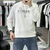 Felpa con cappuccio da uomo Teddy Bear Diamanti Girocollo Pullover T-shirt a maniche lunghe Camicia base Abbigliamento invernale Moda Cotone Abbigliamento di alta qualità