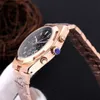 Wysokiej jakości najlepsza marka Vacherxx ConstantXX Series Series Męskie Watch Sapphire All-Steel Sapphire Mirror Multi-ofce Chronograph Automatic Mechanical Man Watch