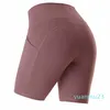 Align nieuwe zomer yoga sportshorts voor dames gymkleding korte push vrouw verhoogt butt workout hardlooplegging voor fitness