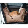 Penne per canili Pet Car Safety Seat Bed Pad Cuccia Tessuto bifacciale Accessori completamente rimovibili e lavabili Stravel Dog Cover 231206