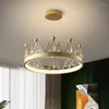 Hanglampen Postmoderne woonkamer decoratielamp Slaapkamer studeerkamer Hanglamp Creatief dineren LED-kroonverlichtingsarmaturen